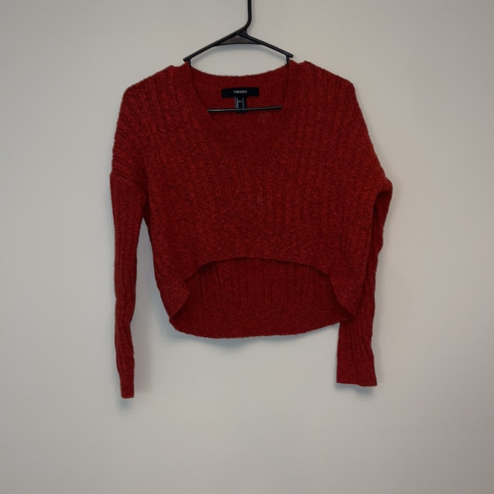 FOREVER 21 S Cropped Sweater Top